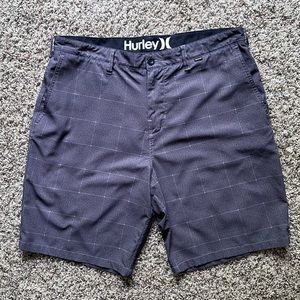 *HURLEY Phantom* lightweight moisture wicking men’s casual golf shorts - 36